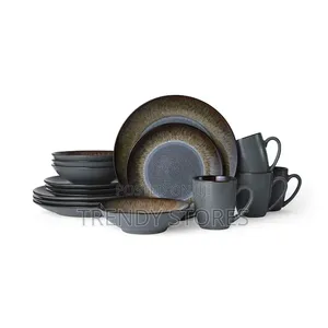 Complete Ceramic Dinnerware Set (24pcs)