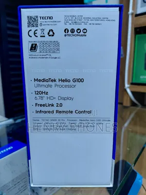New Tecno Spark 50 Pro 256GB Blue