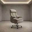 Executive High Backrest Leather Office Chair - 2