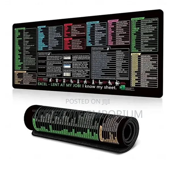 Excel Sheet Mouse Pad - 1