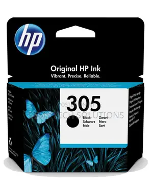 HP 305 Ink Cartridge Nyeusi