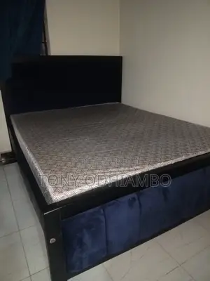 5x6 Bed Frame with 8-Inch Mattress