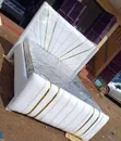 Luxury Sunburst Bed Frame with Mattress - Super King - 1