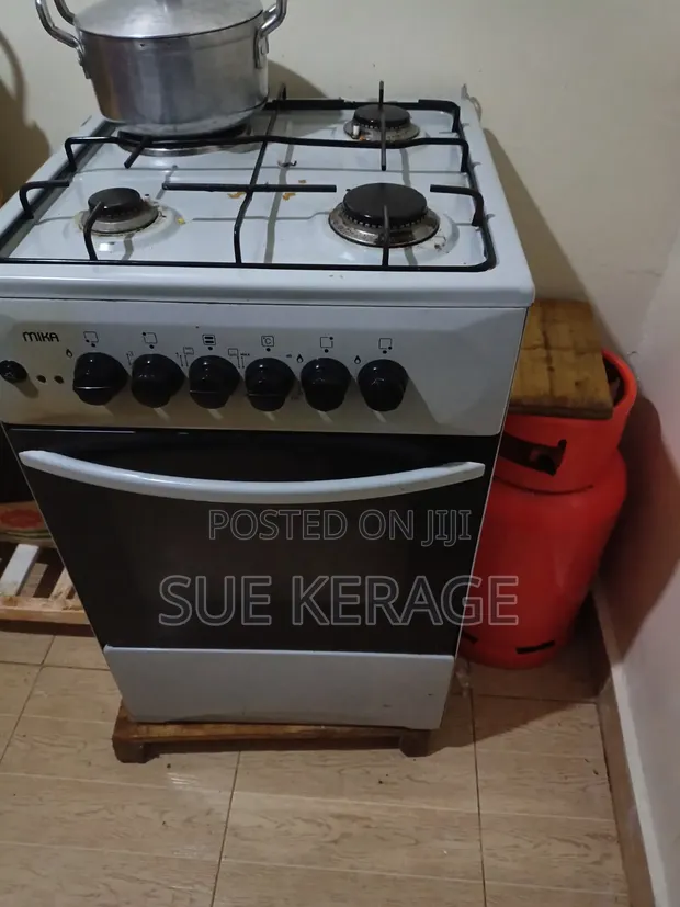 Mika 4-Burner Jiko la Gesi na Oven ya Kuokea - 1