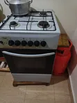 Mika 4-Burner Jiko la Gesi na Oven ya Kuokea - 1