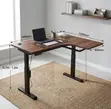 1.4M Corner Dual Motor Standing Desk - 1