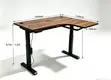 1.4M Corner Dual Motor Standing Desk - 2