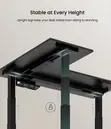 1.4M Corner Dual Motor Standing Desk - 4