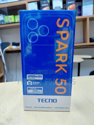 New Tecno Spark 50 128GB Silver