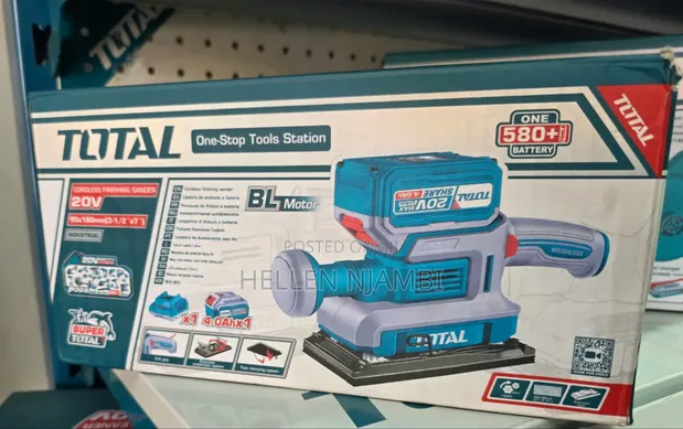 Total 20V Cordless Finishing Sander - 1