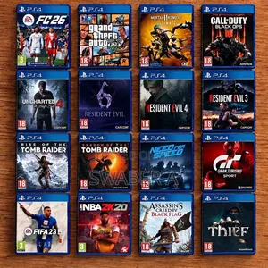 PS4 & PS5 CD Games - Various Titles