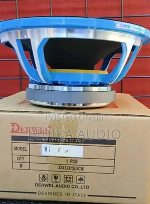 Derwel 12DF600 600W Speaker ya Professional ya Stage