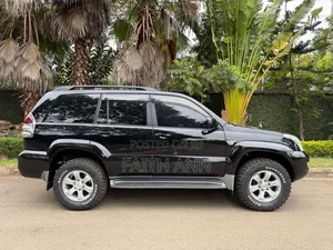 Toyota Land Cruiser Prado 2008 Nyeusi