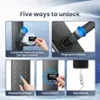 Smart Door Lock: Biometric, Fingerprint, Password, Key, Card, Doorbell, Alarm - 3