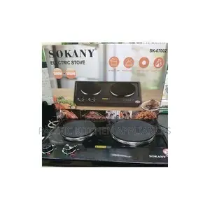Sokany 2500W Jiko la Kupikia la Umeme Wenye Hot Plate Mbili