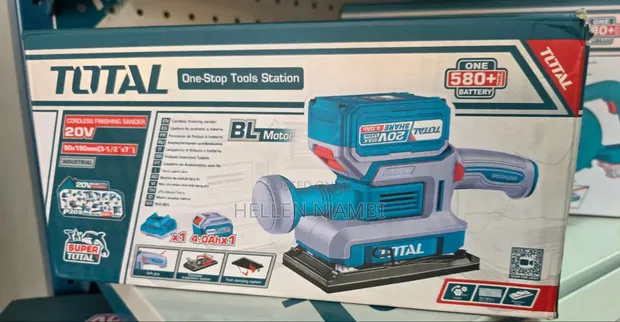Total 20V Cordless Finishing Sander - 1