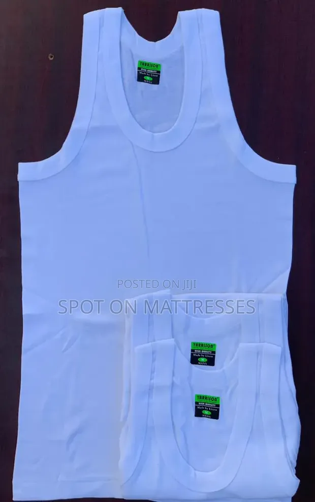 3PC High Quality Cotton Vests - M to 3XL - 1