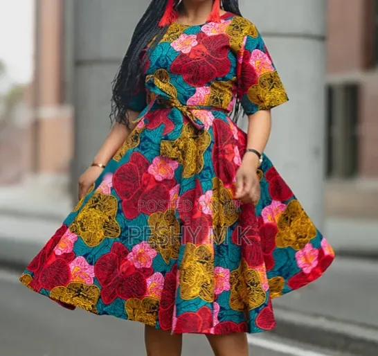 Ankara Dress - Brand New - 1