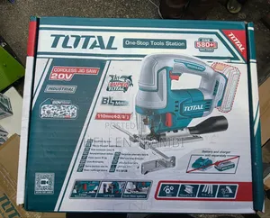 Total 20V 110mm Cordless Jigsaw (Betri Inauzwa Kando)