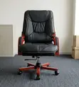 Executive Office Leather Chair - Director's Chair - 4
