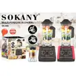 Sokany SK-666 2.5L Professional 2-in-1 Blender - 1