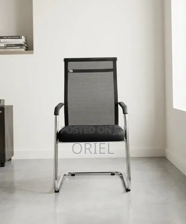 Mesh Office Reception Visitor Chair - Brand New - 1