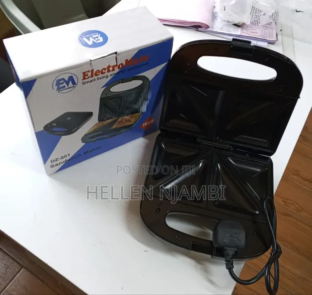 Electromate 750W Sandwich Maker - 1