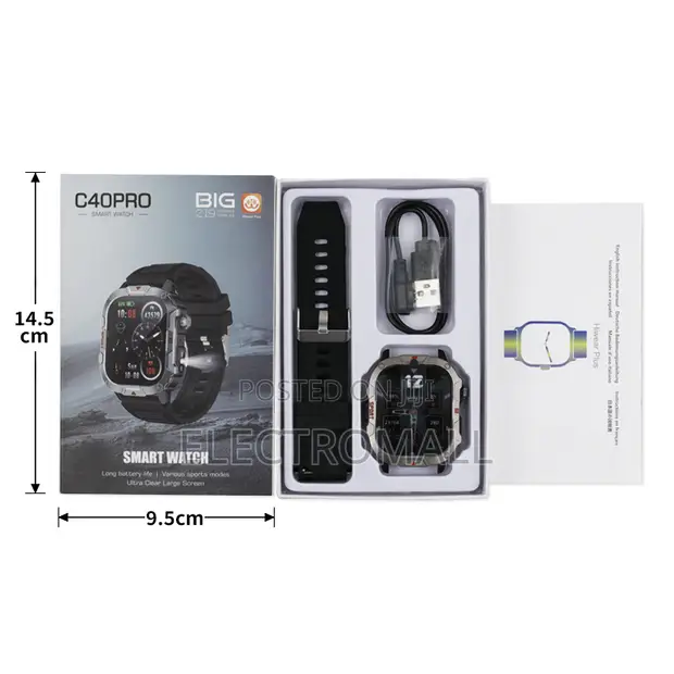 C40PRO Rugged Smart Watch - 1