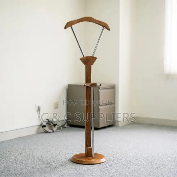 Mahogany Garment Hanger - 1