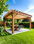 Pergola Maalum kwa Matumizi ya Nje - 4