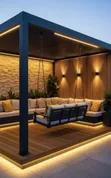 Pergola Maalum kwa Matumizi ya Nje - 5