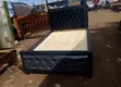 Modern 5x6 Black Mocket Bed Frame - 1