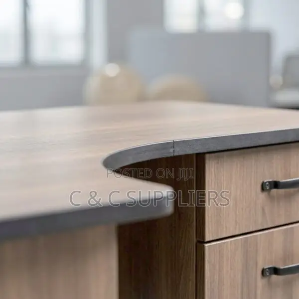 Curved Generic Classroom Study Desk - Brand New - 1