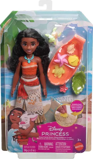 Disney Princess Moana Ocean Friends Doll with Moldable Sand
