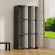 9-Door Gray Metallic File Locker - 5