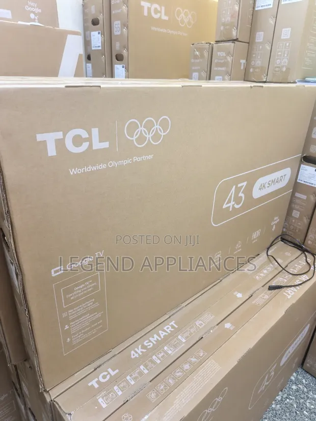TCL 43 Inch V6D Smart 4K TV - Punguzo - 1