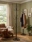 Classic Iron Coat Rack - 1