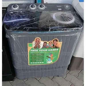 Syinix 10kg Twin Tub Semi-Automatic Mashine ya Kufulia