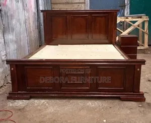 Mahogany Panel 5x6 Luxury Bed