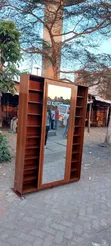 Wooden Sliding Door Shoe Rack - 2