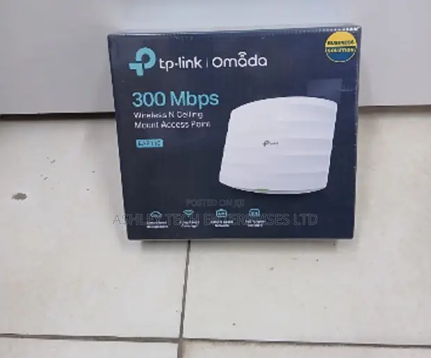 TP-Link EAP110 300Mbps WiFi AP ya Kuweka Dari - 1