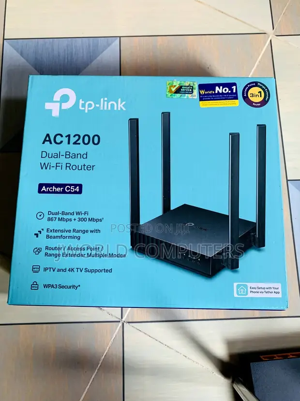 TP-Link Archer C54 AC1200 Dual-Band Router - 1