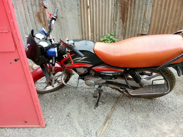 TVS XL 100 2021 Red - 1