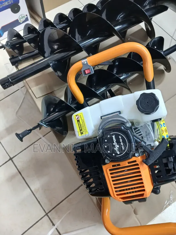 Kifaa Kipya cha Kuchimba Ardhi cha Petroli cha 52cc 2-Stroke - 1