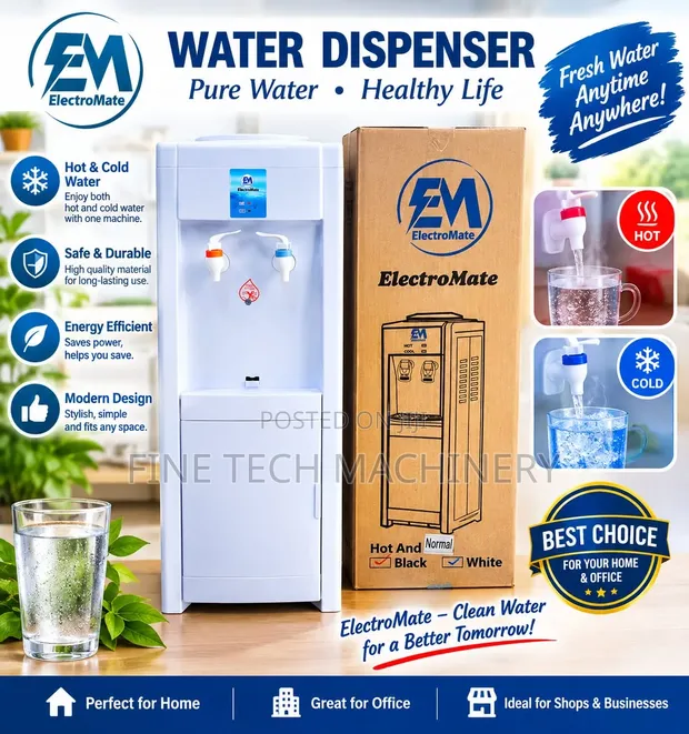 Electromate Water Dispenser Hot & Cold - 1