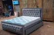 Kitanda cha Premium cha Mocket cha Kijivu cha 5x6 chenye Uhifadhi (Bila godoro) - 1