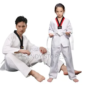 Kids Taekwondo Suit - Red Stripe