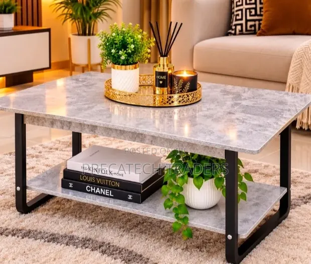 Imported Executive Marble Coffee Table - 1