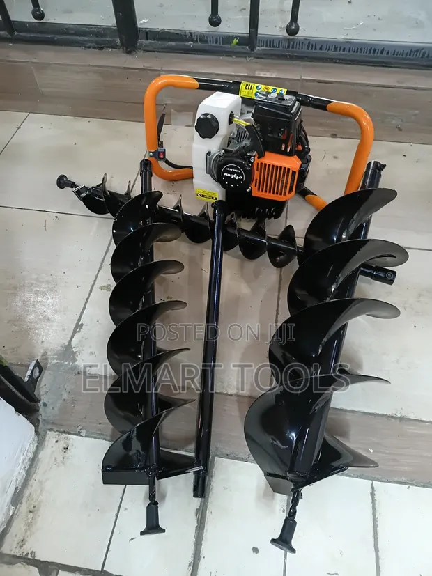 52cc 2-Stroke Petrol Earth Auger - 1