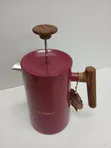French Press Coffee Maker with Bamboo Handle - 3